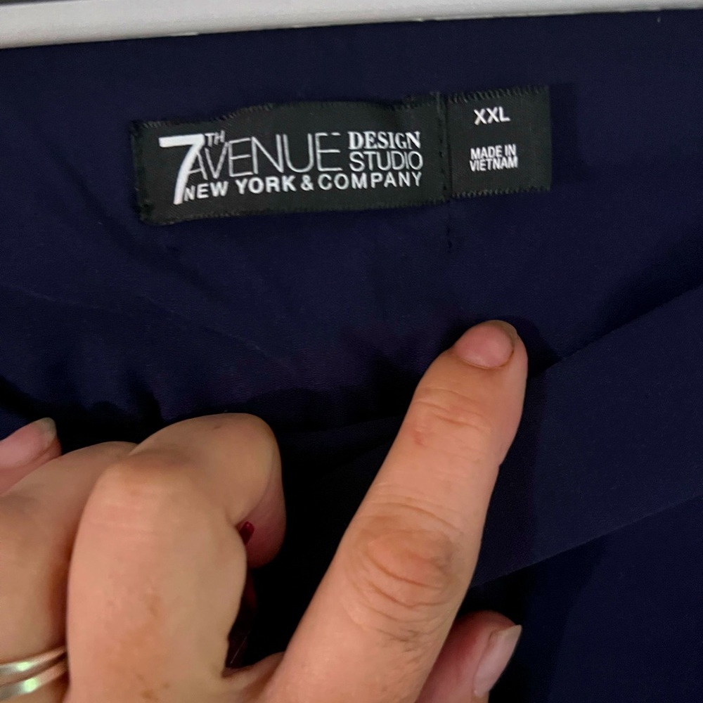 Navy pants